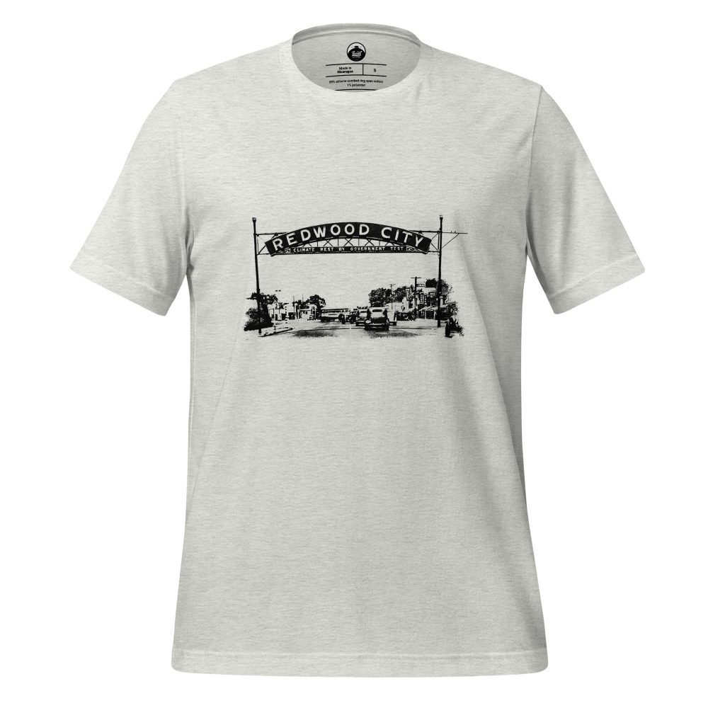 Redwood City Arch: Unisex Tee - Image 11
