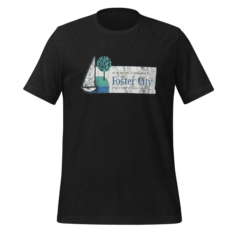 Vintage Foster City: Unisex Tee - Image 2