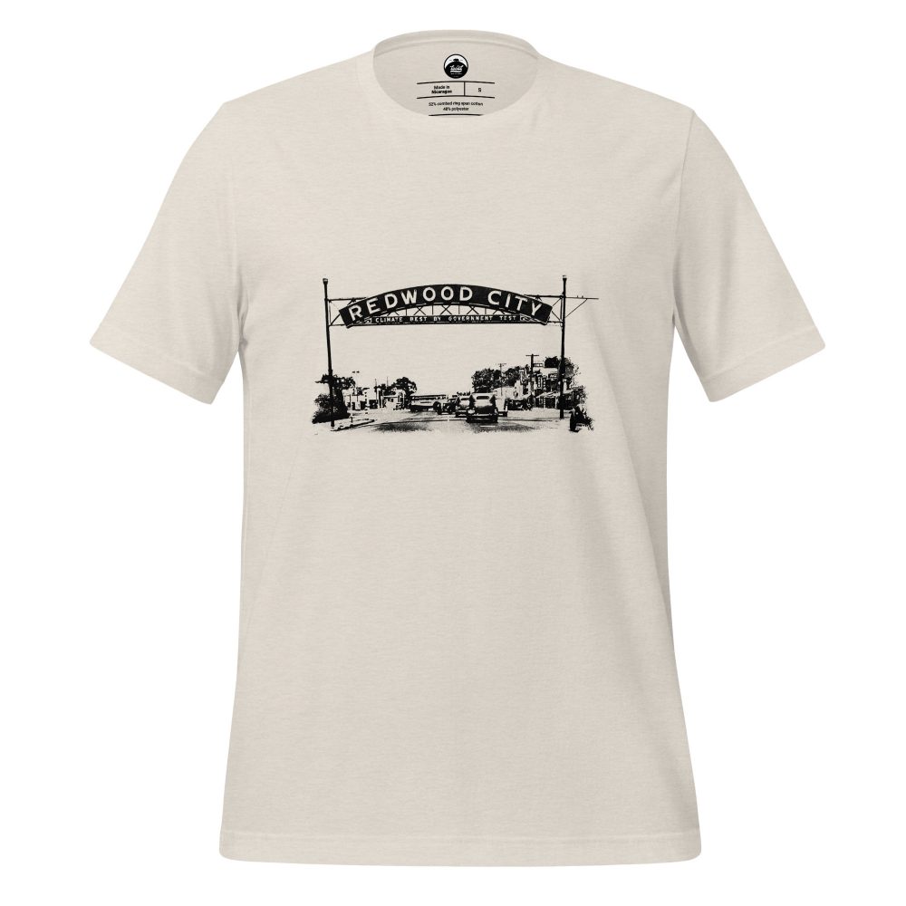 Redwood City Arch: Unisex Tee - Image 9