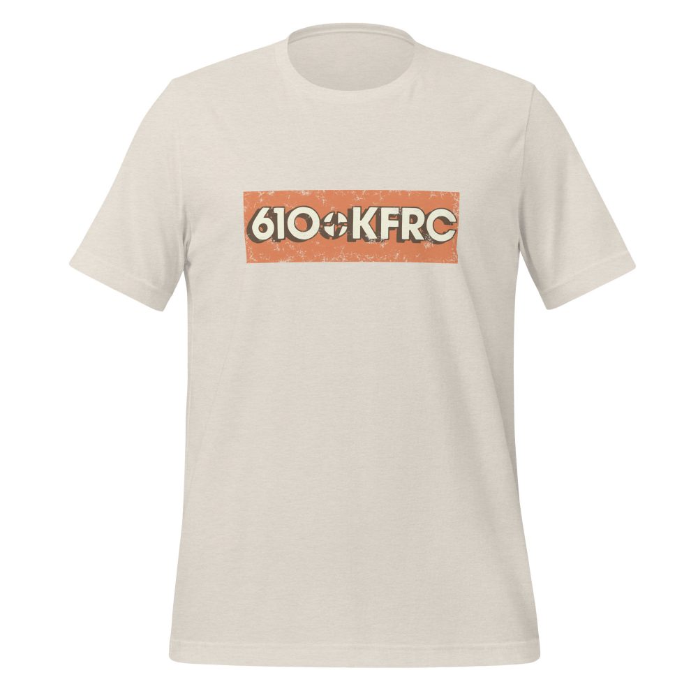 610 KFRC Radio: Unisex Tee - Image 7