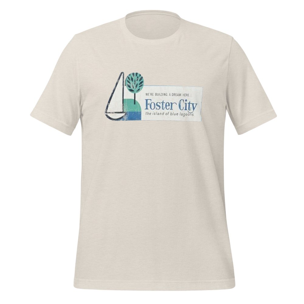 Vintage Foster City: Unisex Tee - Image 6
