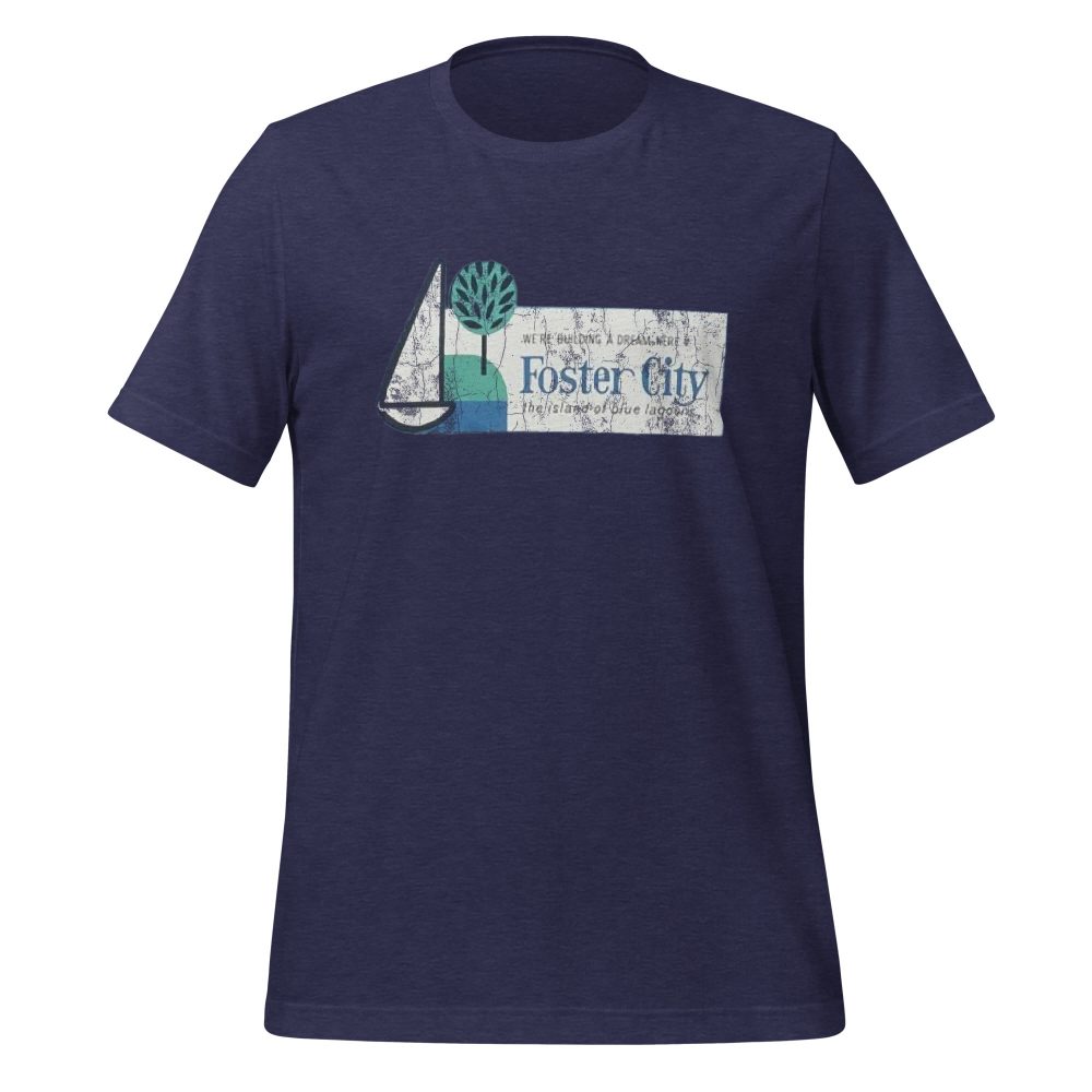 Vintage Foster City: Unisex Tee - Image 3