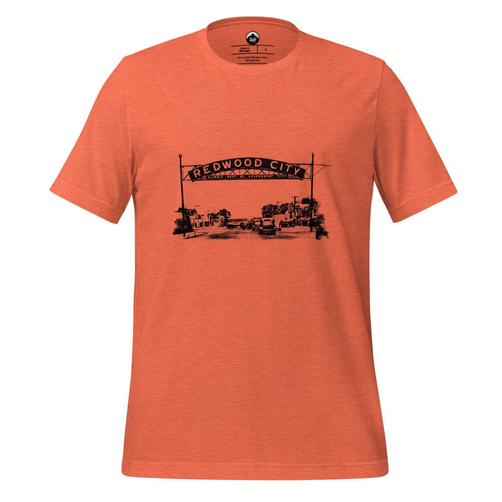 Redwood City Arch: Unisex Tee - Image 4