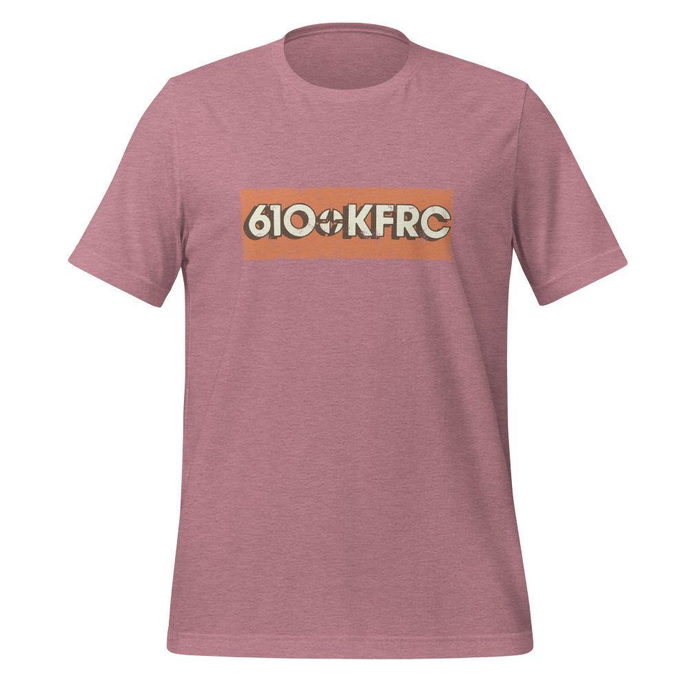 610 KFRC Radio: Unisex Tee - Image 4