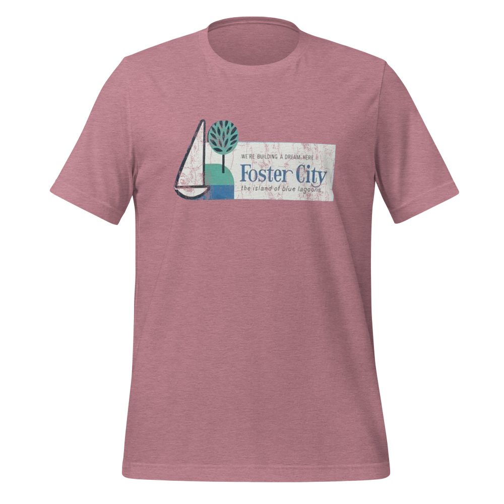 Vintage Foster City: Unisex Tee - Image 4