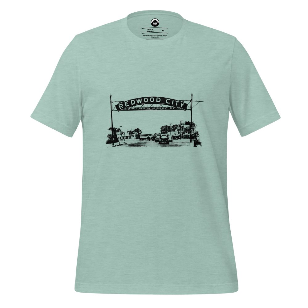Redwood City Arch: Unisex Tee - Image 6