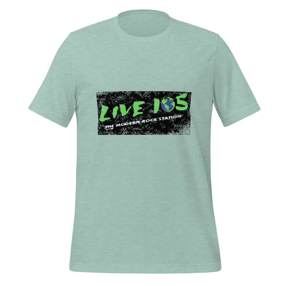 Live 105 Radio: Unisex Tee - Image 4