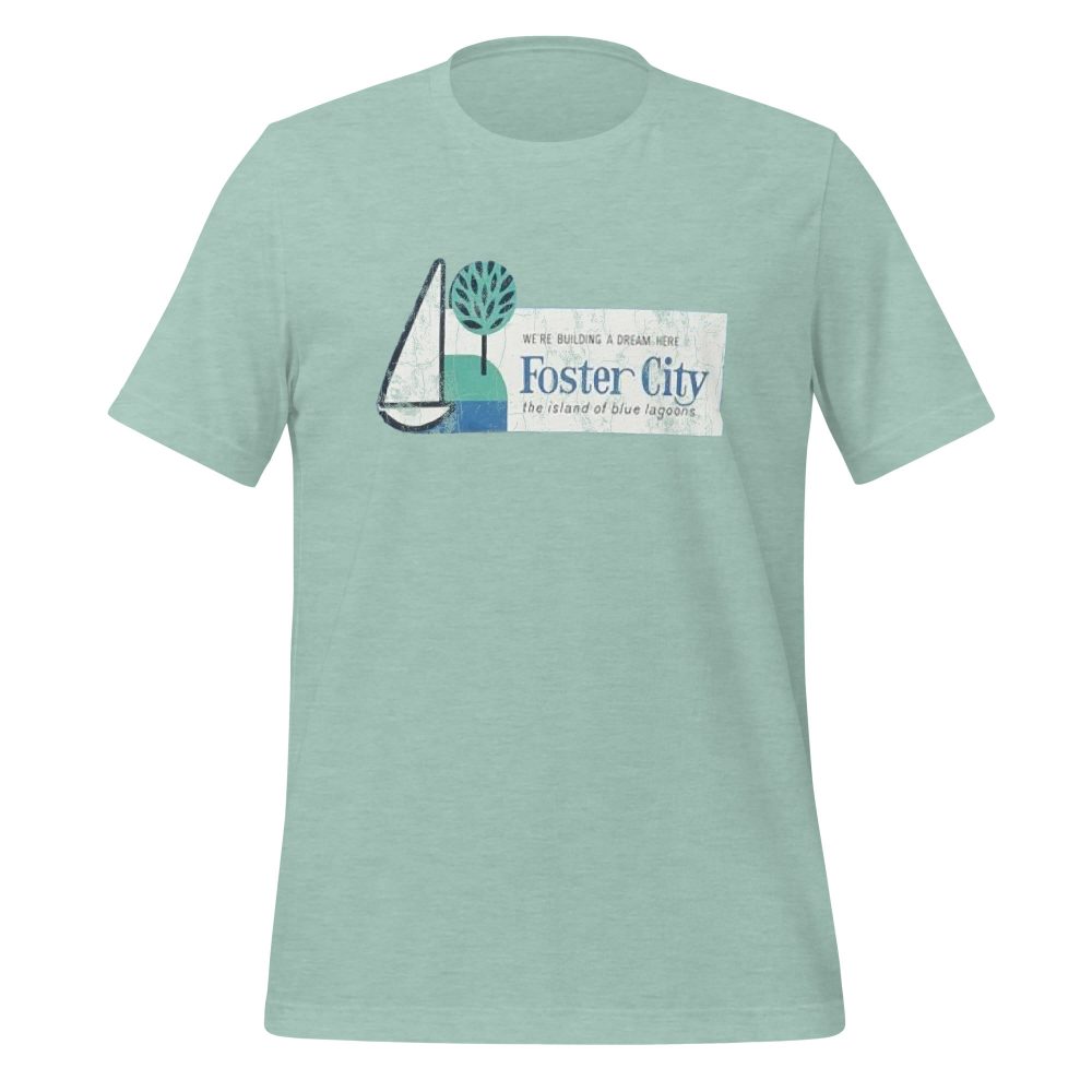 Vintage Foster City: Unisex Tee - Image 5