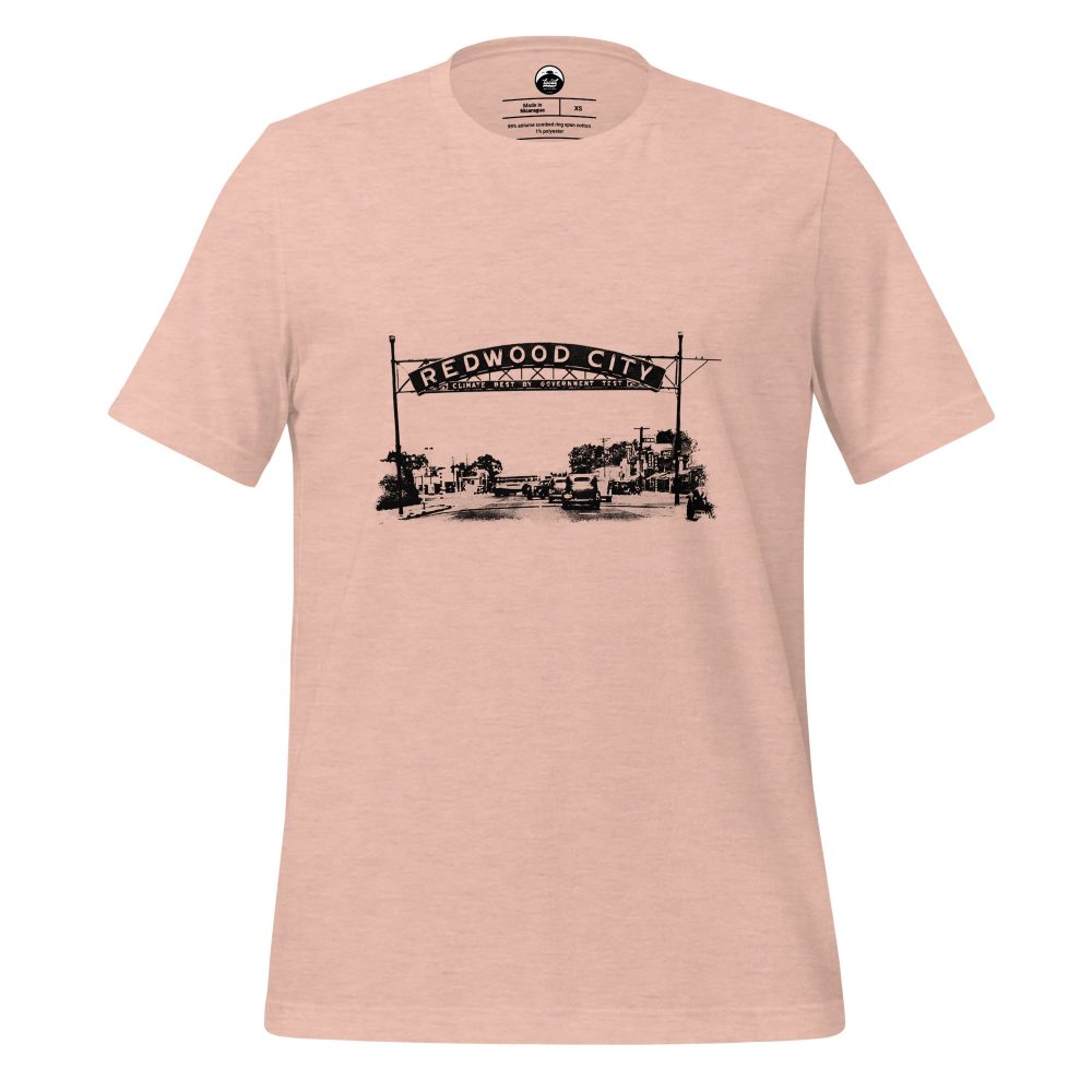 Redwood City Arch: Unisex Tee - Image 7