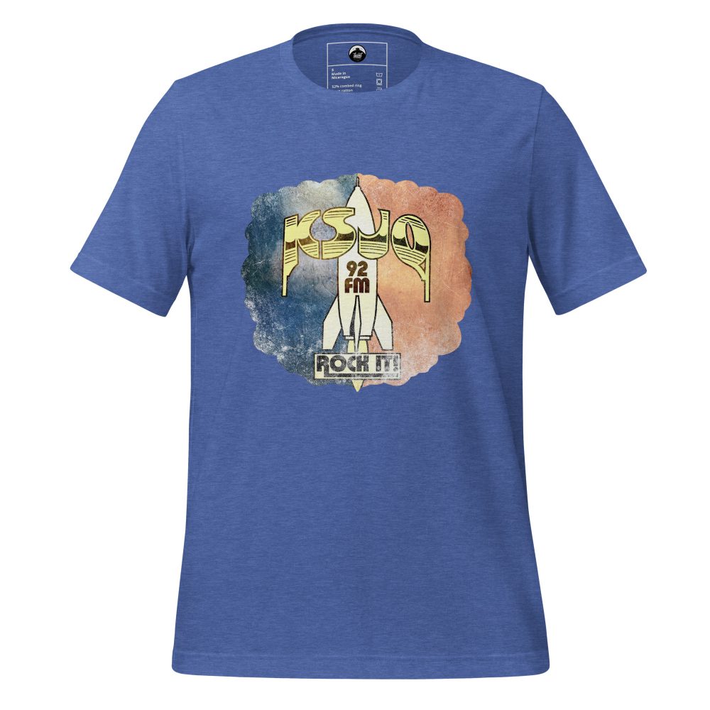 KSJO Rock Radio: Unisex Tee - Image 4