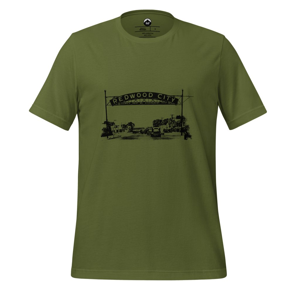 Redwood City Arch: Unisex Tee - Image 2
