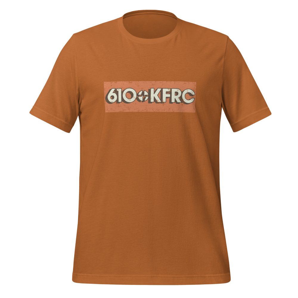 610 KFRC Radio: Unisex Tee - Image 3