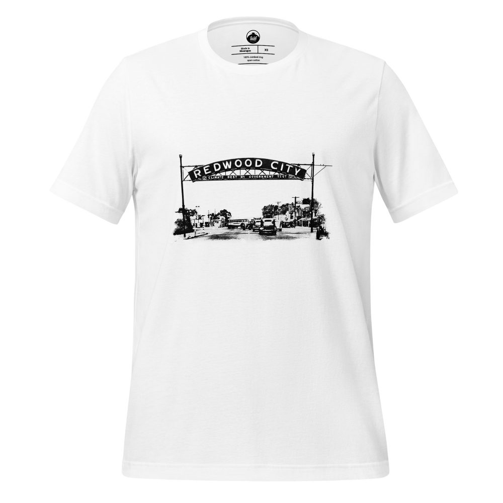 Redwood City Arch: Unisex Tee - Image 12