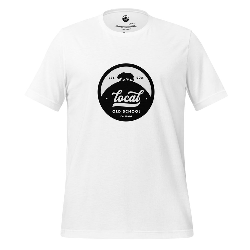 Local Old School Logo: Unisex t-shirt - Image 8