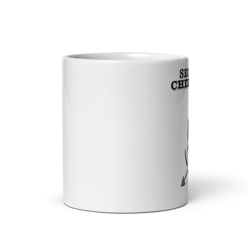 Sequoia Cherokees: White glossy mug - Image 3